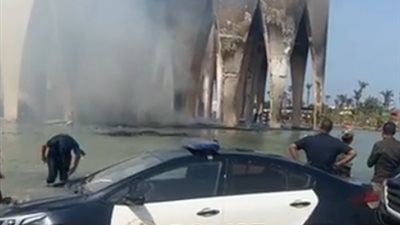 شاهد لقطات جديدة من حريق مهرجان الجونة السينمائي