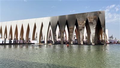 الصحة: إصابة 14 مواطنًا باختناقات في حريق قاعة مهرجان الجونة السينمائي