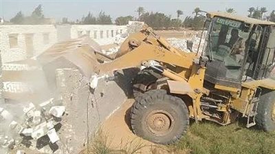 إزالة 93 تعدٍ على الأراضي الزراعية وأملاك الدولة بالشرقية | صور