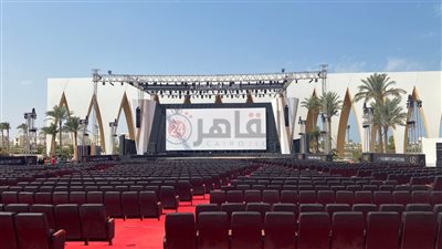 ننشر صور مسرح مهرجان الجونة السينمائي بعد نشوب الحريق