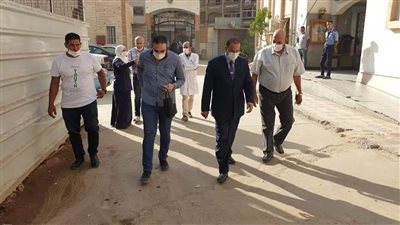وكيل وزارة الصحة بالقليوبية يتفقد سير العمل بمستشفى حميات بنها وطوخ