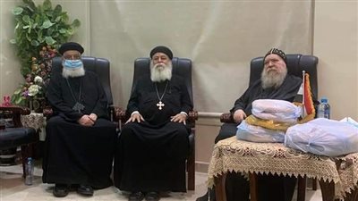 أسقف سوهاج وتوابعها يزور الإيبارشية لمتابعة العمل الرعوي