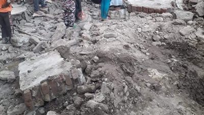 انهيار منزل مكون من 4 طوابق دون خسائر في الأرواح بسوهاج
