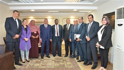 مصلحة الضرائب تنظم برنامجا تدريبيا لوفد سوداني عن الفحص الضريبي لنشاط البترول 