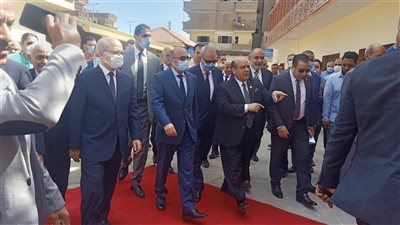 وزير العدل ومحافظ القليوبية يفتتحان محكمة طوخ الجزئية بعد تطويرها 
