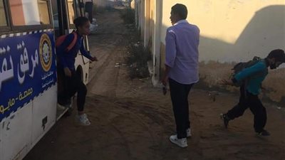 توفير أتوبيسين لنقل الطلاب إلى مدارسهم بمدينة جمصة