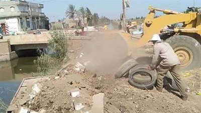 إزالة 113 تعدٍ على أملاك الدولة والأراضي الزراعية بالشرقية | صور