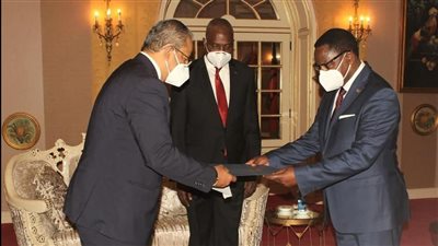 رئيس مالاوي يشيد بالعلاقات التاريخية وينقل تحياته إلى الرئيس السيسي | صور