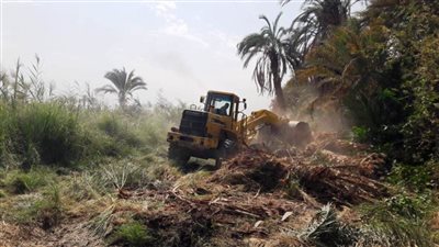 إزالة 103 حالات تعدٍ على أملاك الدولة وحرم النيل بأسوان