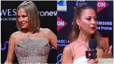 منة شلبي في مهرجان الجونة: شيرين رضا بتعاكسني