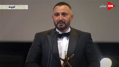 أحمد السقا بعد تكريمه بجائزة الإنجاز الإبداعي بمهرجان الجونة: جيلي أحدث طفرة سينمائية 