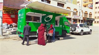 بدء تشغيل أول سيارة خدمات بريدية متكاملة بمدينة بدر 