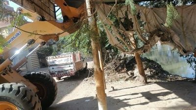 ضمن الموجة الـ18.. ارتفاع حالات إزالة التعديات على أراضي الدولة بالدقهلية إلى 178