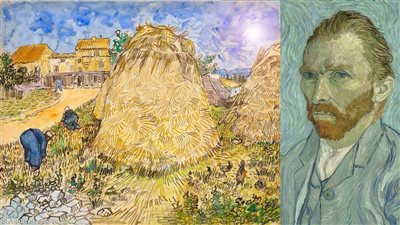 لوحة أكوام القمح لفان جوخ في مزاد بنيويورك.. والسعر المتوقع 20 مليون دولار