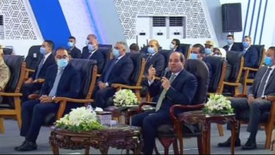 السيسي: إن الله لا يصلح عمل المفسدين.. ولو إحنا مفسدين مش هيساعدنا