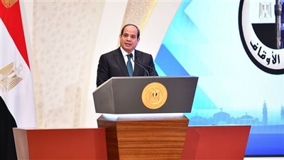 ننشر كلمة السيسي اليوم باحتفالية المولد النبوي الشريف| صور