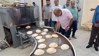 تفاصيل ضبط 13 مخبزًا بلديًا مخالفين للاشتراطات التموينية بالشرقية