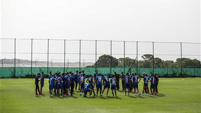 مران الأهلي| تدريبات خططية.. شوبير ينتظم وجلسة بين لاسارتي ورباعي الفريق