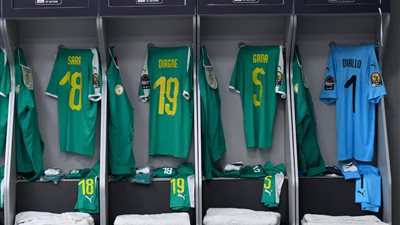 غرف ملابس ستاد القاهرة جاهزة لاستقبال الجزائر والسنغال (صور)