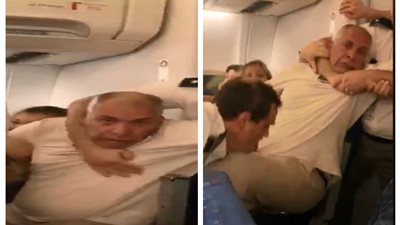 المصري المعتدى عليه في الطائرة الرومانية: “معنا فيديوهات لم تنشر ترصد تعرضنا لتجاوزات أكبر”