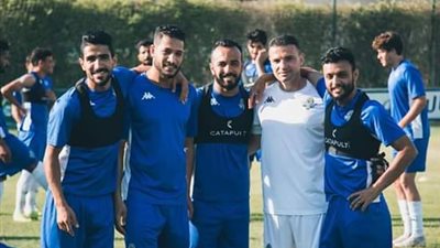 جابر ودونجا ومنصور ينضمون لتدريبات بيراميدز.. والظهور الأول لأحمد علي (صور)