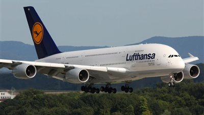 إقلاع طائرة “لوفتهانزا Lufthansa” المتجهة إلى القاهرة بعد توقف دام لساعات