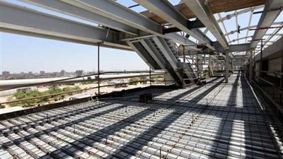 شاهد أعمال تنفيذ محطتي هشام بركات وعدلي منصور في الخط الثالث لمترو الأنفاق (صور)