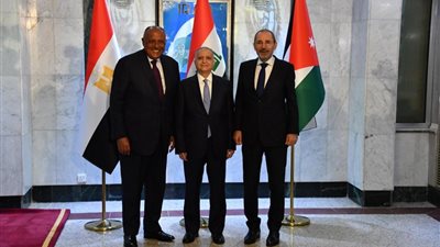 بيان هام من وزراء خارجية مصر والأردن والعراق بشأن إعادة إعمار بغداد والأزمة الخليجية