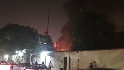 مصرع عامل وإصابة 2 في حريق بالمعهد القومي للأورام (صور وفيديو)