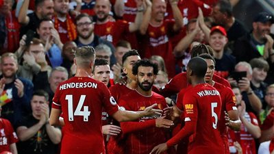 فخر العرب يقود ليفربول لهزيمة نوريتش برباعية فى افتتاح البريميرليج