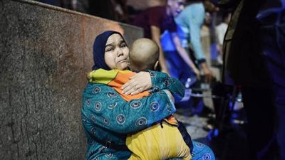 أول ظهور لـ”أم عبده” صاحبة أشهر صورة في انفجار معهد الأورام (صور)