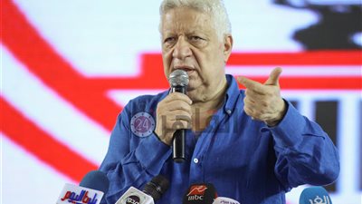 مرتضى منصور مهاجمًا تامر عبد الحميد: “أنت قليل الأدب وهايج” (صور)