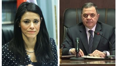 وزيرا الداخلية والسياحة يقدمان واجب العزاء في والد سحر نصر