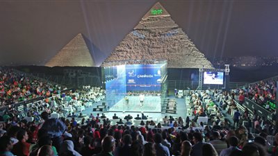 البنك التجاري الدولي و”IEvents” ينظمان بطولة العالم لإسكواش السيدات بأهرامات الجيزة (صور)