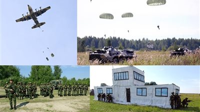 تدريبات مصرية روسية بيلاروسية مكثفه في إطار التدريب المشترك “حماة الصداقة – 4”