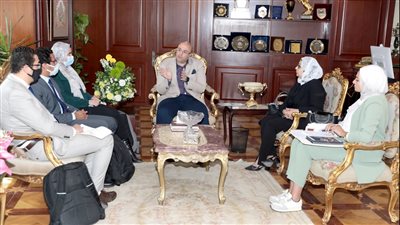  بالتعاون مع الهجرة.. محافظ بني سويف يناقش برنامج تدريبي يستهدف الشباب