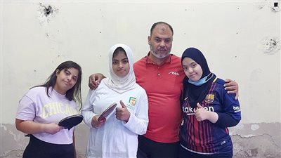 بطلات من نوع خاص.. 3 من ذوي القدرات الخاصة يحققن بطولات تنس الطاولة | صور وفيديو