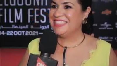 إنجي وجدان: ريش أول فيلم أدخله في مهرجان الجونة.. وبحب الأفلام الغريبة