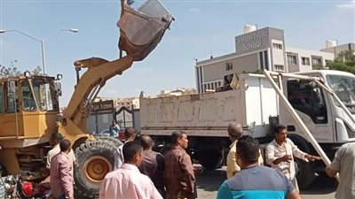 جهاز 6 أكتوبر يشن حملات لإزالة الأسواق العشوائية