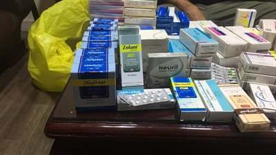 الصحة تكشف تفاصيل العثور على 30 ألف قرص أدوية مغشوشة ومخدرات بمستشفى خاص