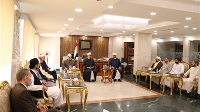 أمين البحوث الإسلامية يلتقي وفدًا عراقيَا ويستعرض جهود الأزهر الدعوية