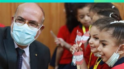 حملة أسنان بلا تسوس تبدأ رحلتها من مدرسة الراعي الصالح ببورفؤاد | صور