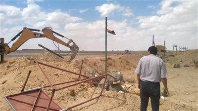 إزالة 171 حالة تعدٍّ على أملاك الدولة والرقعة الزراعية بالفيوم | صور