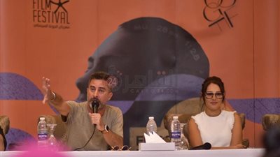 هادي الباحوري من مهرجان الجونة: كل قصة في فيلم قمر 14 أخذت حقها