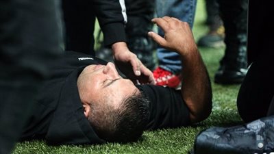 إصابة مشجع بعد سقوطه من مدرجات مباراة بشكتاش وسبورتنج في دوري أبطال أوروبا