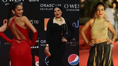 نجوم الفن في ريد كاربت سادس أيام مهرجان الجونة لفيلم العودة | صور