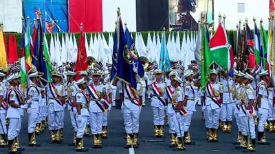 طلاب أكاديمية الشرطة الجدد يؤدون اليمين وولاء القسم أمام الرئيس السيسي