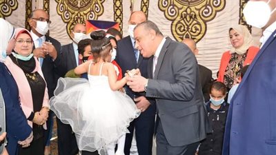 محافظ سوهاج يشهد حفل مدرسة النور للمكفوفين بذكرى المولد النبوي الشريف