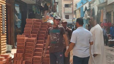  تحرير 12محضر إشغالات و10 مخالفات «توك توك» دون ترخيص في حملة بالفيوم