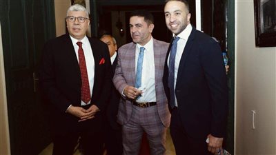 توافد المدعوين على حفل الأهلي لتكريم حسن حمدي وحسن مصطفى 